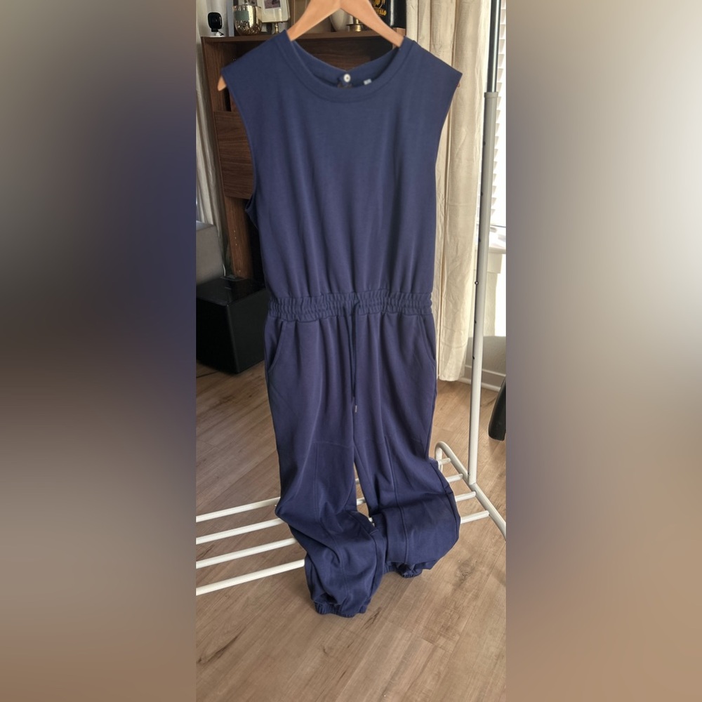 Open Back Sweat Jumpsuit! Never Worn!